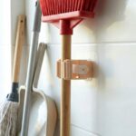 Wall Mounted Self-Adhesive Mop and Broom Holder (1 Pc) - Image 3