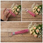 Motivational Silicone Wrist Strap Keychain (1 Pc, Mix Color) - Image 7