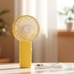 Portable USB Rechargeable Mini Handheld Fan (1 Pc) - Image 5