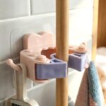 Wall Mounted Broom & Mop Holder Clips (4 Pc Set) - Image 4
