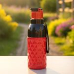 Plastic 400 ML Approx Sports Water Bottle (1 Pc) - Image 5