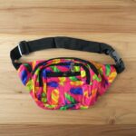 Stylish Printed Waist Bag with Adjustable Strap