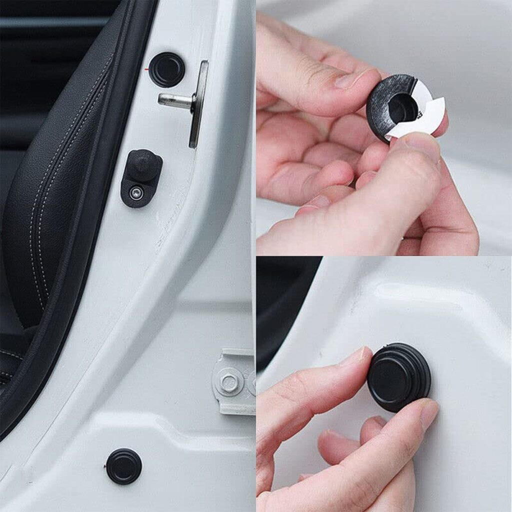 Rubber Car Door Shock Absorber Sticker