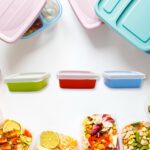 3-Piece Multicolor Airtight Container Set – Rectangular Food & Fridge Storage - Image 8