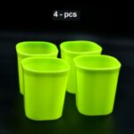 Plastic Drinking Glass Set For Drinking Milk Water Juice (Pack of 4) - Image 8