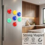 Colorful Round Refrigerator Magnets Set (12 Pc Set) - Image 4