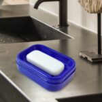 Premium Quality Rectangular Plastic Soap Case (1 Pc) - Image 6