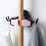 Powerful Antler Style Wall Mounted Mop & Broom Holder (1 Pc) - Image 3