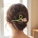 Elegant Floral Decorative Hair Claw Clip (1 Pc) - Image 3