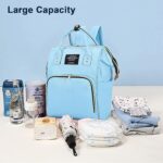 Multifunction Diaper Bag for Baby Care Travel Backpack Large Capacity (1 Pc) - Image 6