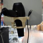 Hair Dryer Holder with Suction - Wall-Mount Bathroom Organizer for Women & Girls - Image 7