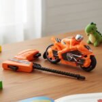 Launcher Bike Racing Toy for Kids with Manual Pull Launcher - Image 8