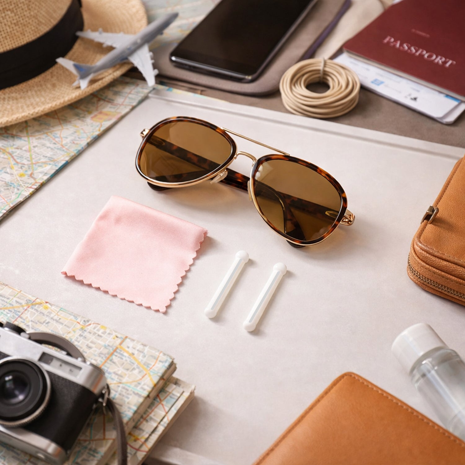 Travel Protection Kit for Sunglasses and Spectacles