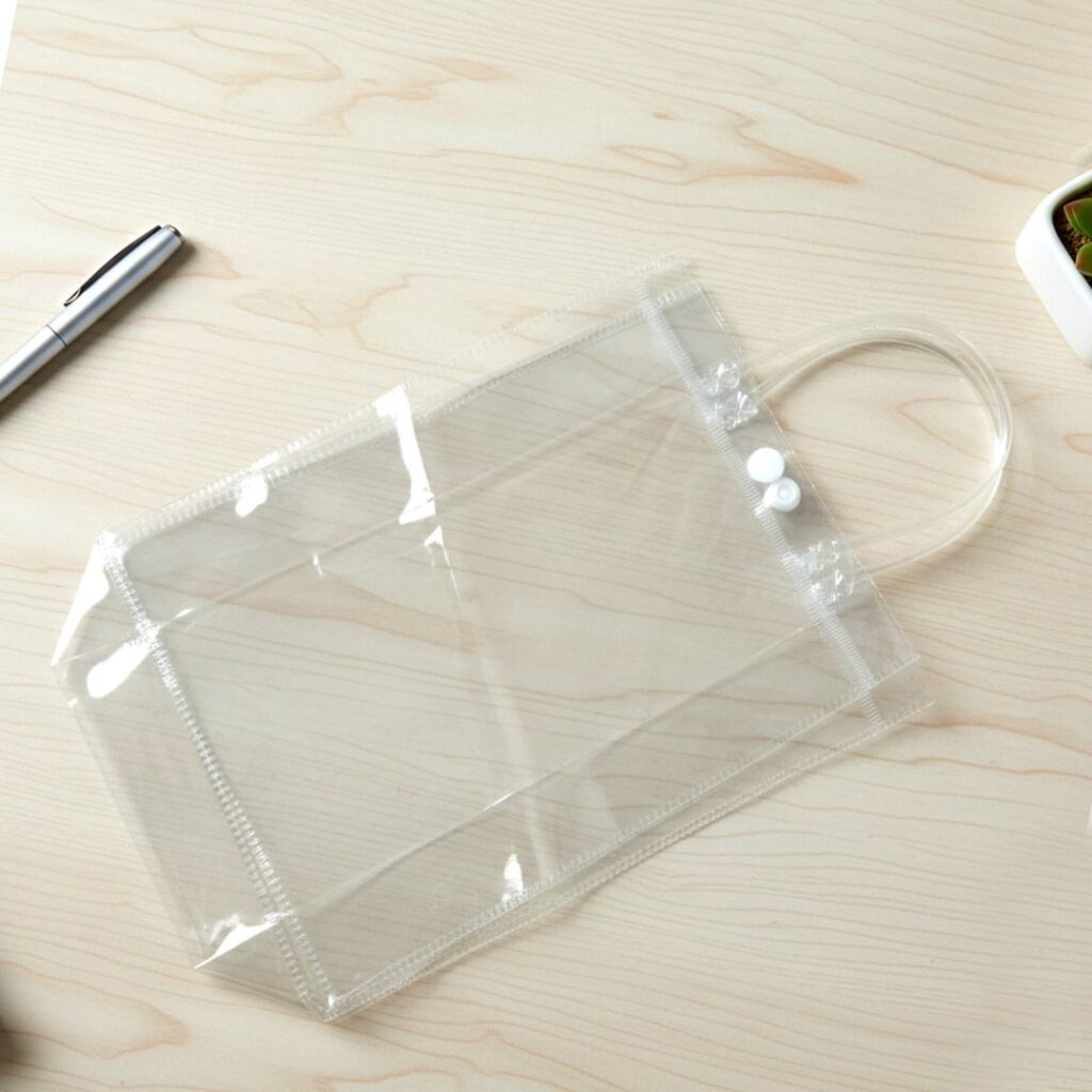 Transparent PVC Carry Bag