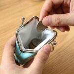 Cute Cartoon Cat Printed Mini Coin Purse Keychain (1 Pc) - Image 8