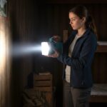 OMEGA 7800mAh Rechargeable LED Laser Torch Light (1 Pc) - Image 7