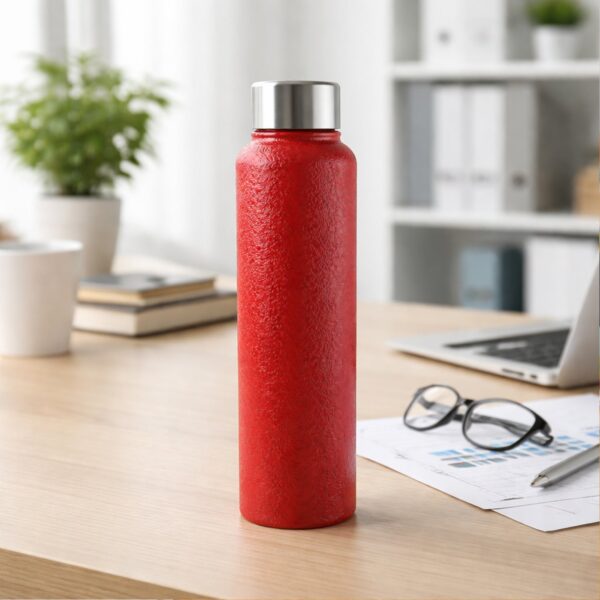 1000 ML Red Stainless Steel Water Bottle