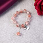 Elegant Crystal Beaded Charm Bracelet - Image 3
