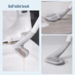 Golf Toilet Cleaner Brush  & Magic Sticker Holder - Image 4