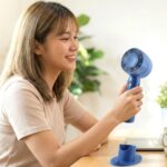 Rechargeable Mini Handheld Fan (1 Pc) - Image 3