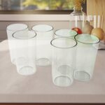 Apex Clear Plastic Tumbler / Glass Set – 6-Piece Unbreakable - Image 8