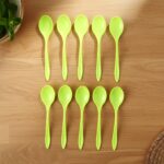 Fancy Spoon Used While Eating and Serving Food Stuffs Etc (10 Pcs) - Image 5