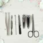 7 in 1 Stainless Steel Manicure Pedicure Grooming Kit - Image 8