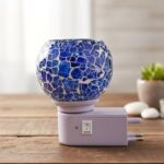 Kapoor Dani Mosaic Glass Electric Night Lamp (1 Pc)