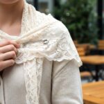 Decorative Silver Finish Safety Pin Brooch Set (12 Pc Set) - Image 3