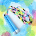 Colorful Beaded Skipping Rope Set (1 Set) - Image 7