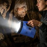 OMEGA 35W Rechargeable LED Laser Torch Light