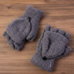 Winter Fingerless Gloves – Soft Warm Hand Gloves for Men & Women  (1 Pair) - Image 5