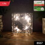 Solar Ice Cube Garden Light for Pathways & Christmas Decor - Image 2
