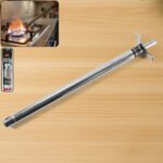Long stainless steel gas stove lighter