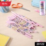 Cartoon Printed Wooden Pencil Set (50 Pc Pack) - Image 2