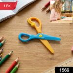 Child-Safe Plastic Safety Scissors for Kids (1 Pc) - Image 2