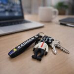 Rainbow Strap Cartoon Football Boy Keychain (1 Pc) - Image 6