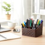 5 Compartment Multipurpose Desk Organizer Basket (1 Pc) - Image 3