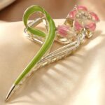 Elegant Floral Decorative Hair Claw Clip (1 Pc) - Image 7