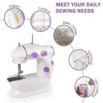 Home Tailoring Sewing Machine With Extension Table Set,  Portable Stitching Machine - Image 6