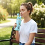 Premium 900 ML Leak Proof Plastic Water Bottle - Image 3