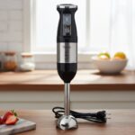 Stainless Steel Handheld Emulsion Blender With Four-blade Blade (300W / 1 Pc) - Image 4