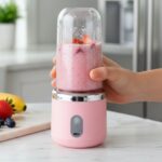 Portable USB Rechargeable Electric Mini Juicer Blender (1 Set, 400ML Capacity) - Image 4