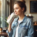 Premium White Glass Water Bottle (1 Pc ,400 ML) - Image 3