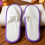 Hotel & Spa Soft Slippers ( 28 × 11 Cm, 1 Pair) - Image 3