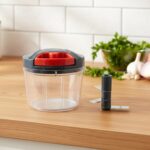 Compact Manual Hand-Press Vegetable Chopper (1 Pc) - Image 4