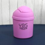 Mini Trash Can with Lid Small Tiny Trash Bin (18x13 Cm / 1 Pc) - Image 4