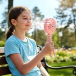 Portable Rechargeable LED Light Fan with Flexible Tripod Stand (1 Pc) - Image 3