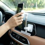 Adjustable Car Dashboard Mobile Phone Holder (1 Set) - Image 4