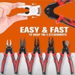 5 in 1 Wire Stripper Pliers Set  Soft Grip, Anti-Slip, Alloy Steel, Cutting & Stripping - Image 6